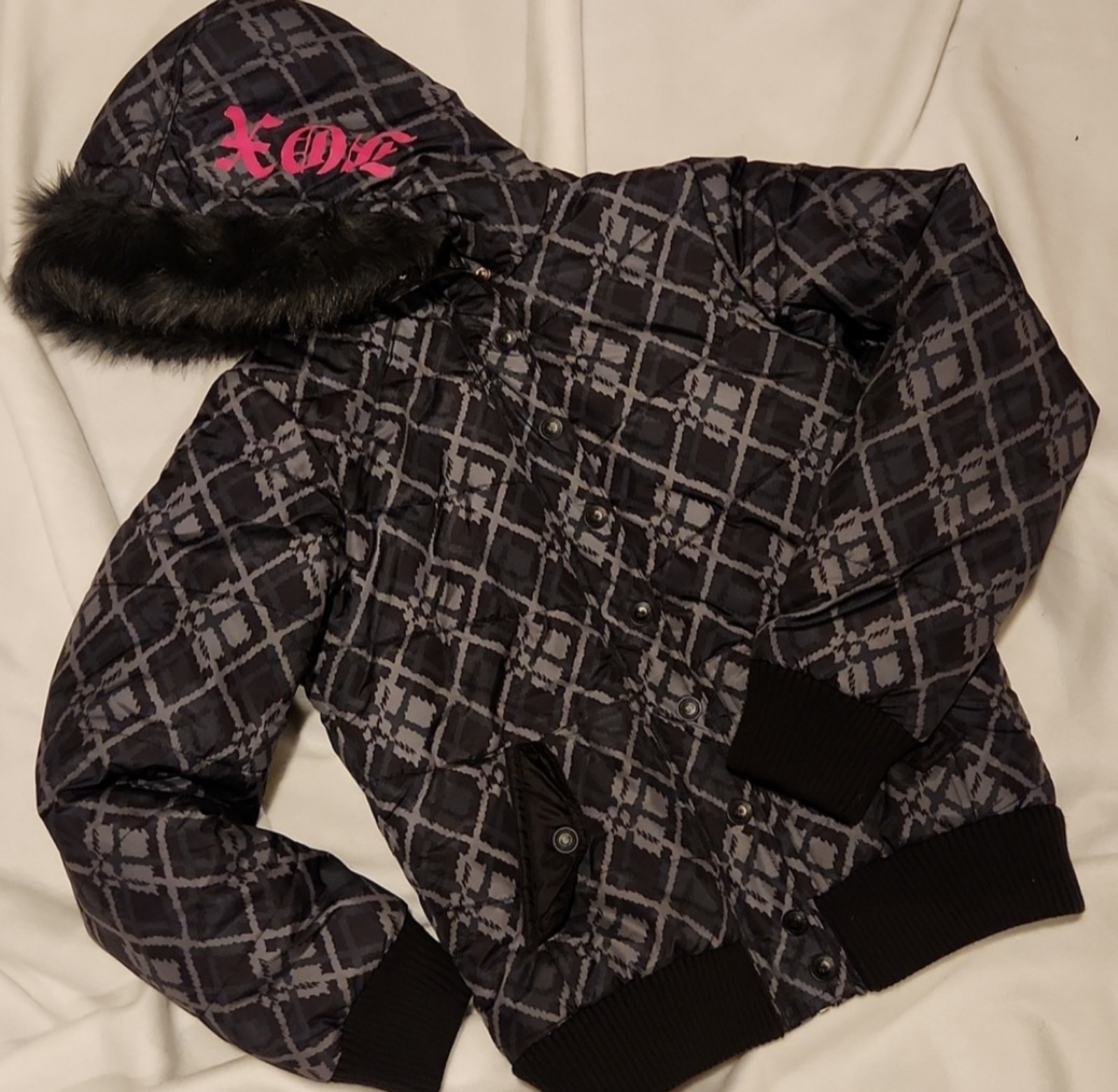 Girls fox jacket size large