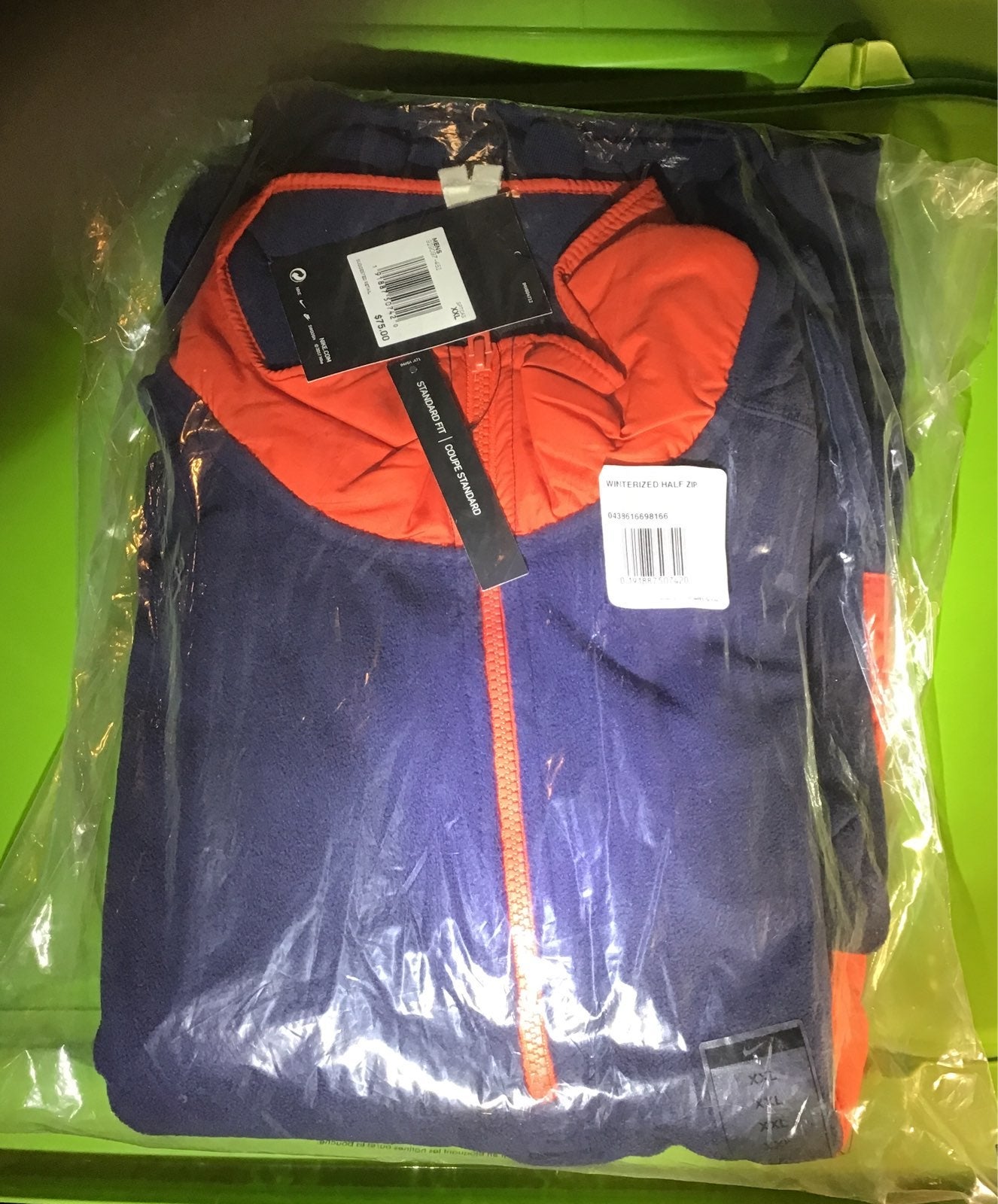 Nike winterized half zip
