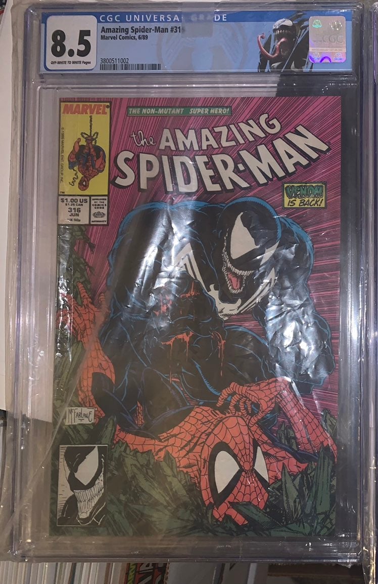amazing spiderman #316