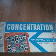 Concentration Game 1959, Seventh Edition
