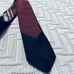 Vintage Ohrbach's maroon abstract silk tie