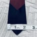 Vintage Ohrbach's maroon abstract silk tie
