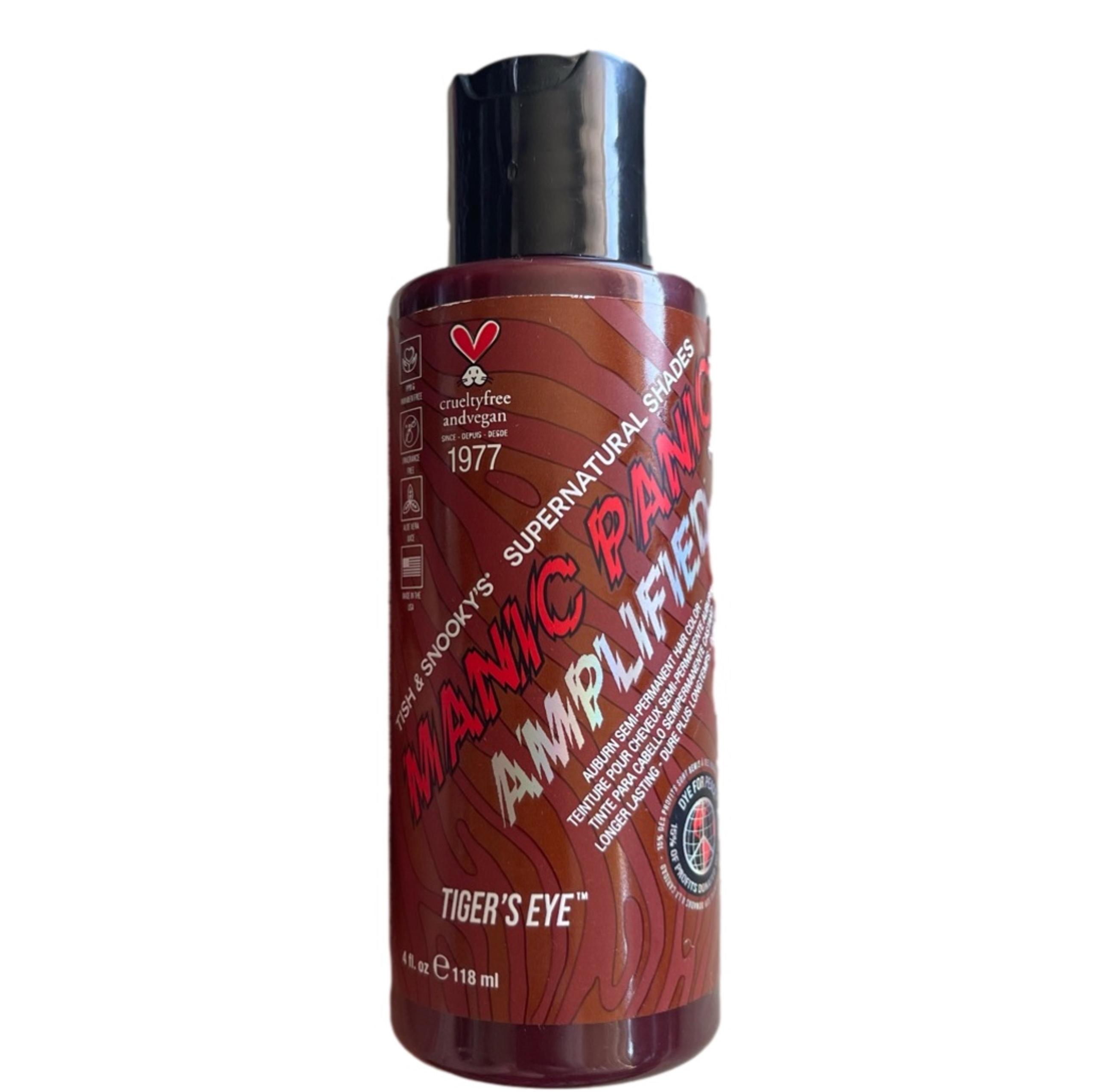 BRAND NEW Manic panic amplified tiger eye 4FL OZ hair dye cruelty free