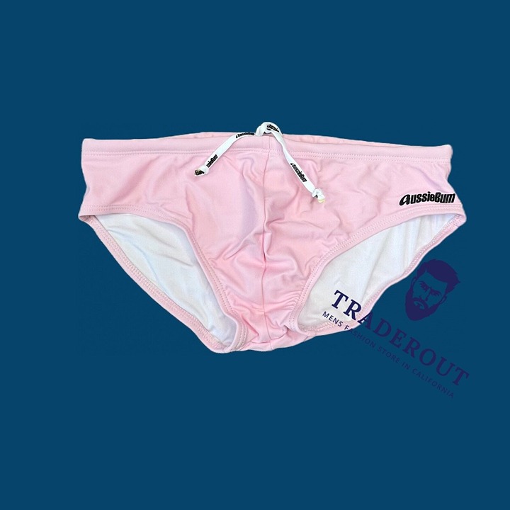 aussieBum Mens Pink swish Swim brief bikini Swimwear Size S L XL