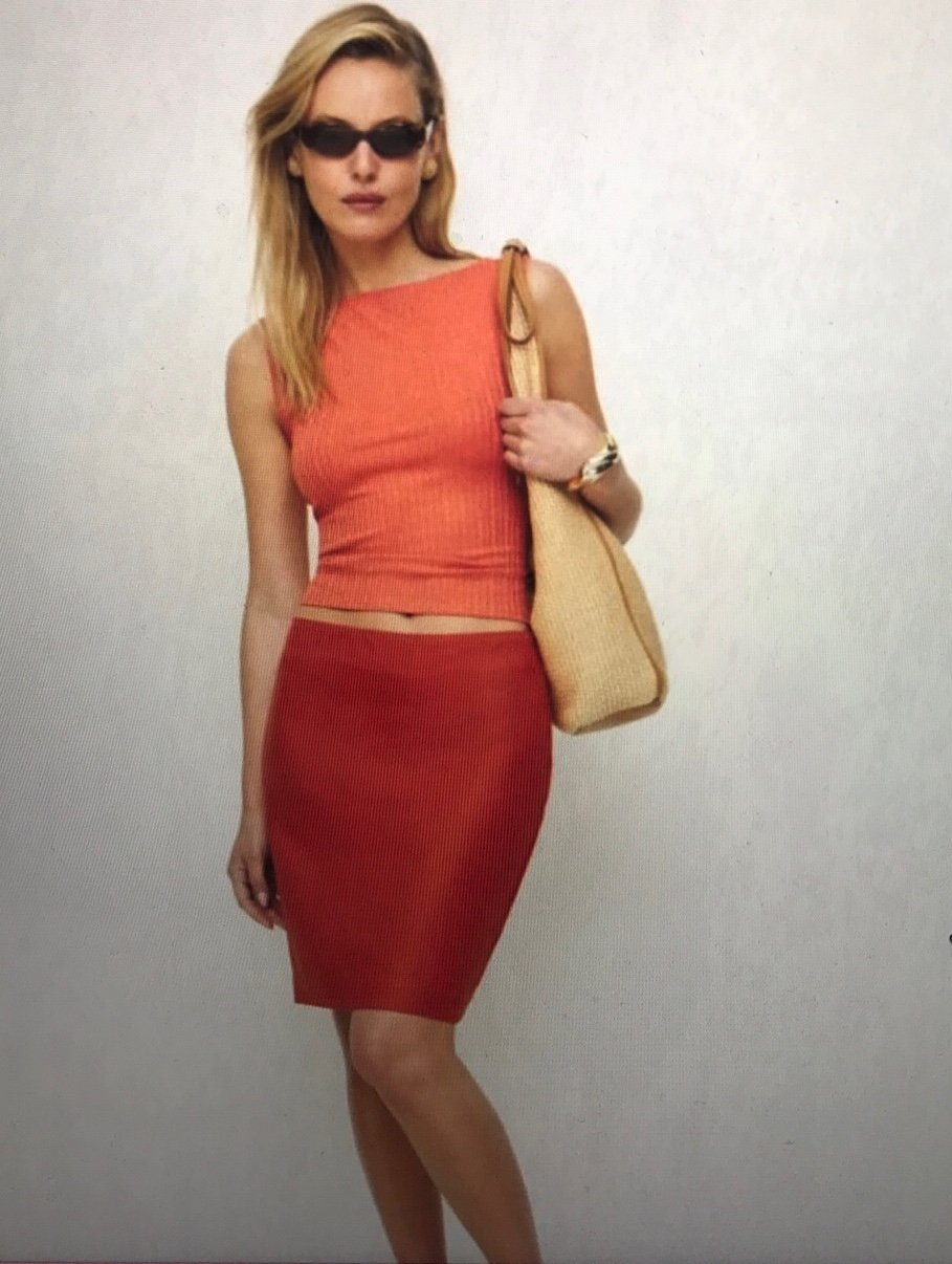 Reformation NWT Rina Low Waisted Linen Skirt