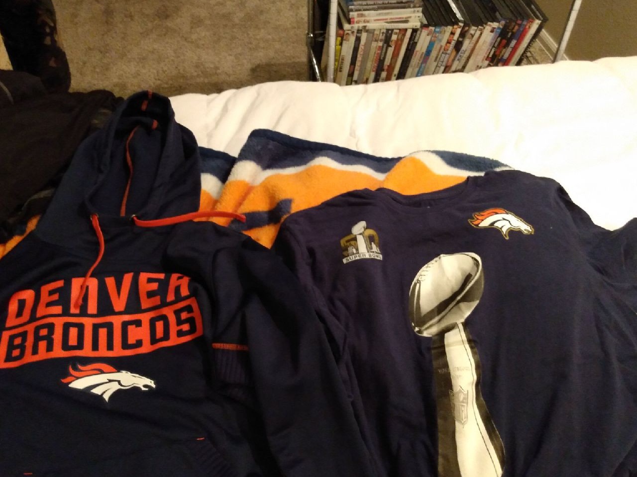 Broncos superbowl 50 champions nike shor