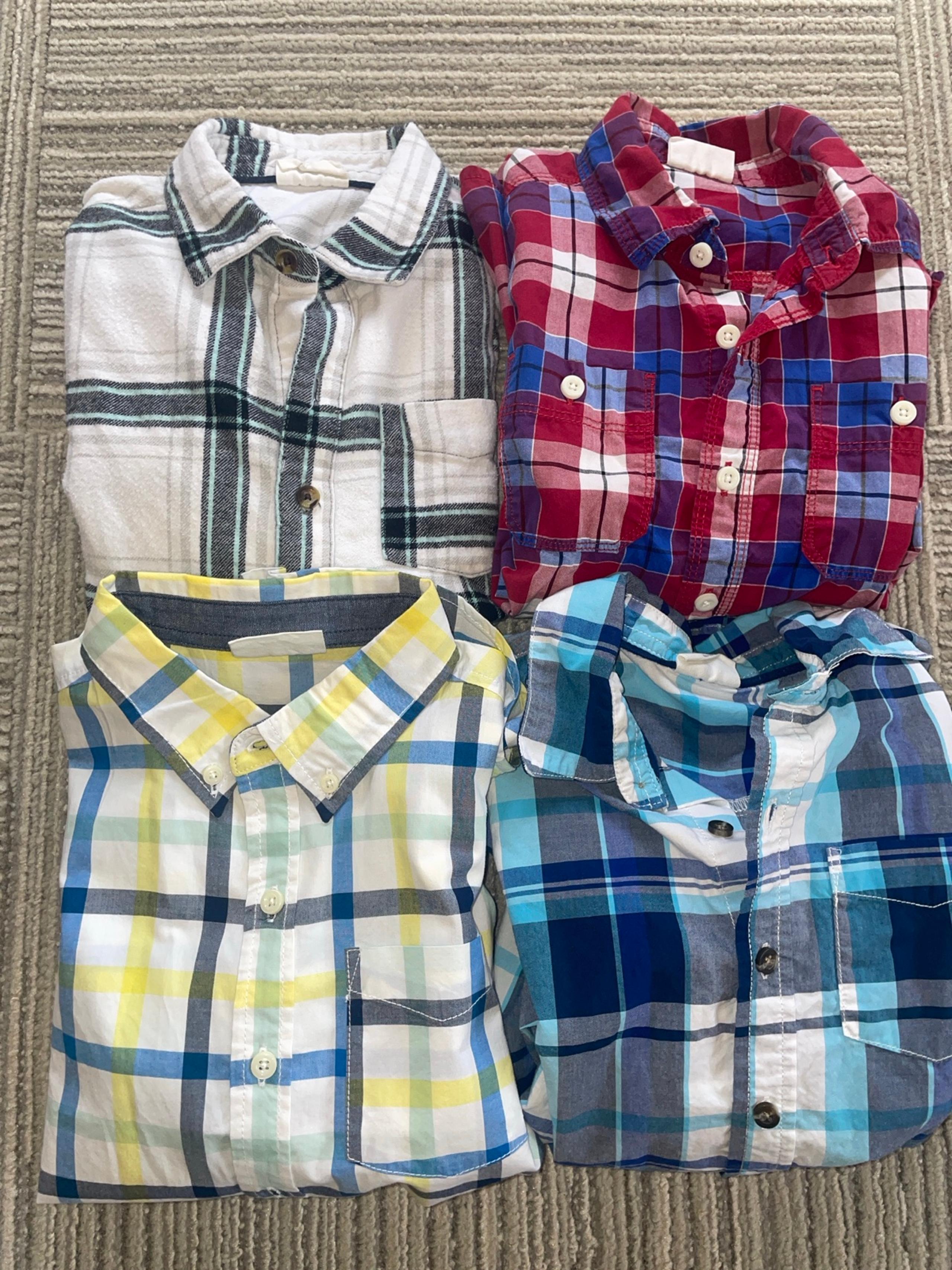 Lot of 4: long sleeve size 7/8