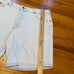 80s light wash denim Jean shorts Lee brand baggy jorts summer size 42 short