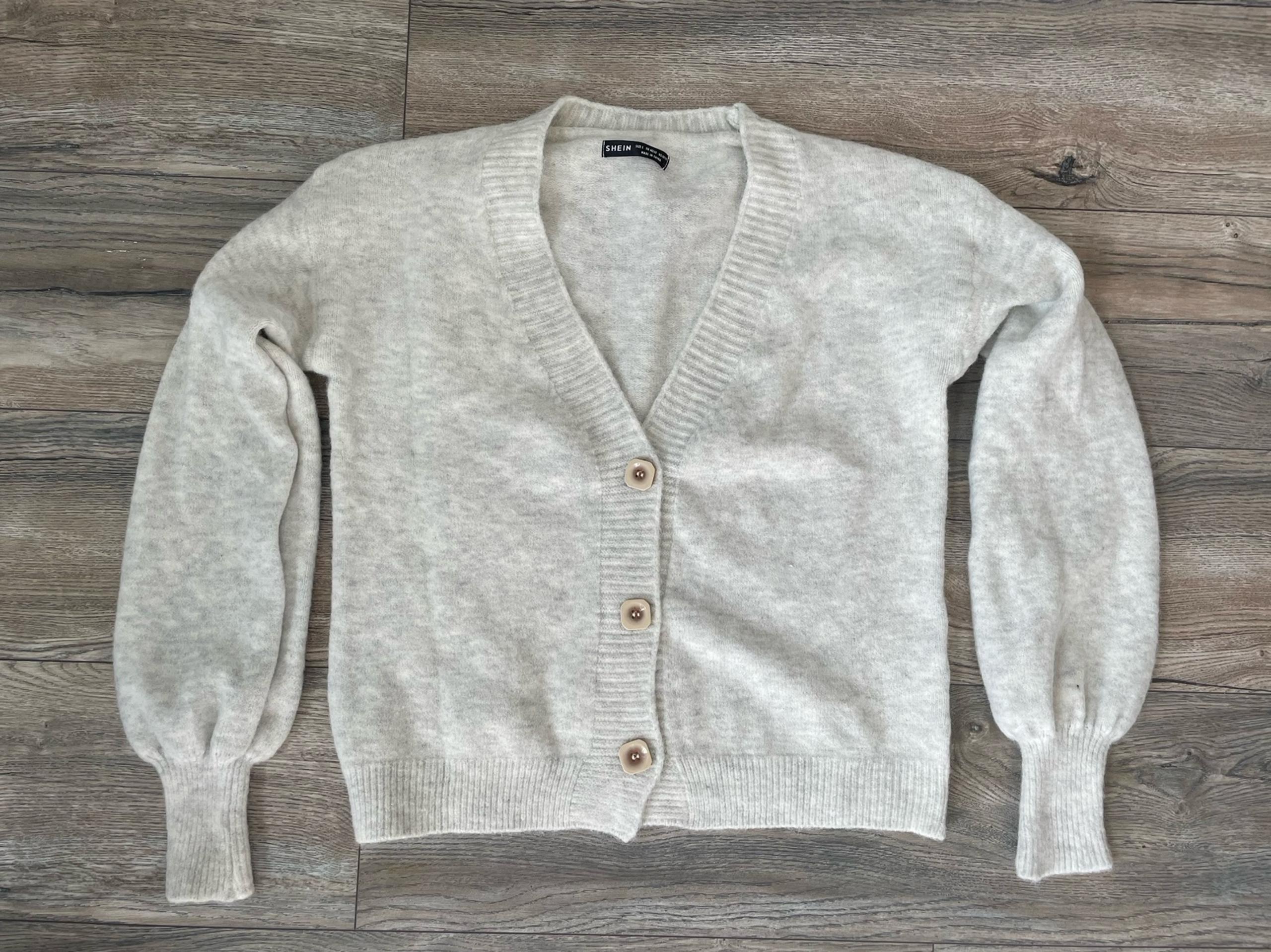 Shein Cardigan light gray