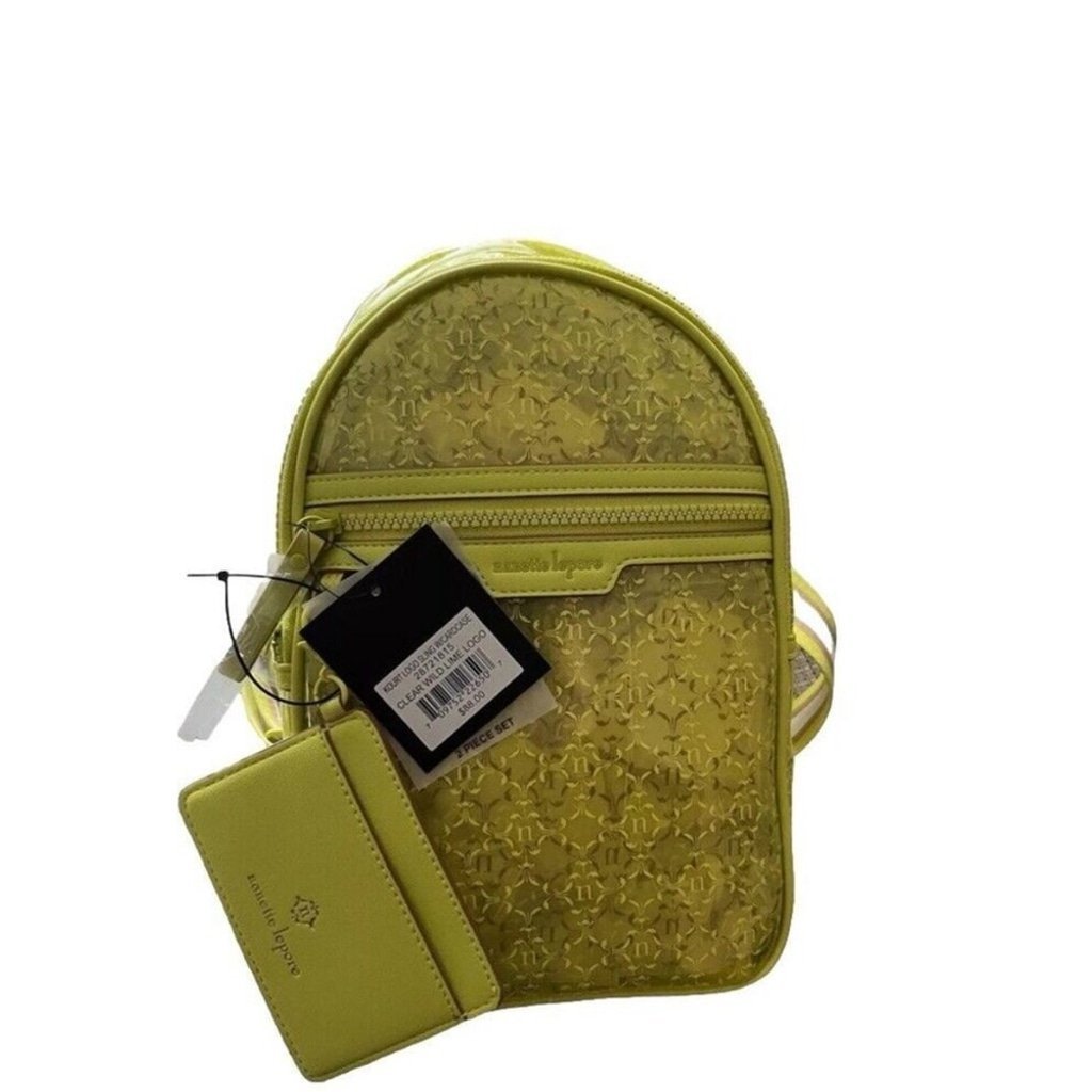 Brand new Nanette Lepore Clear Green Slingbag