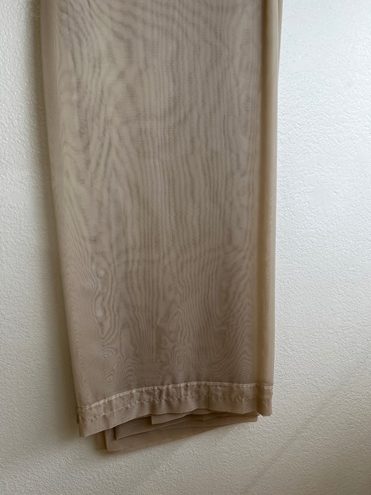 JC Penney Lisette Rod Pocket Sheer Panels Sand/Beige 84 x 59 (Set of 6)
