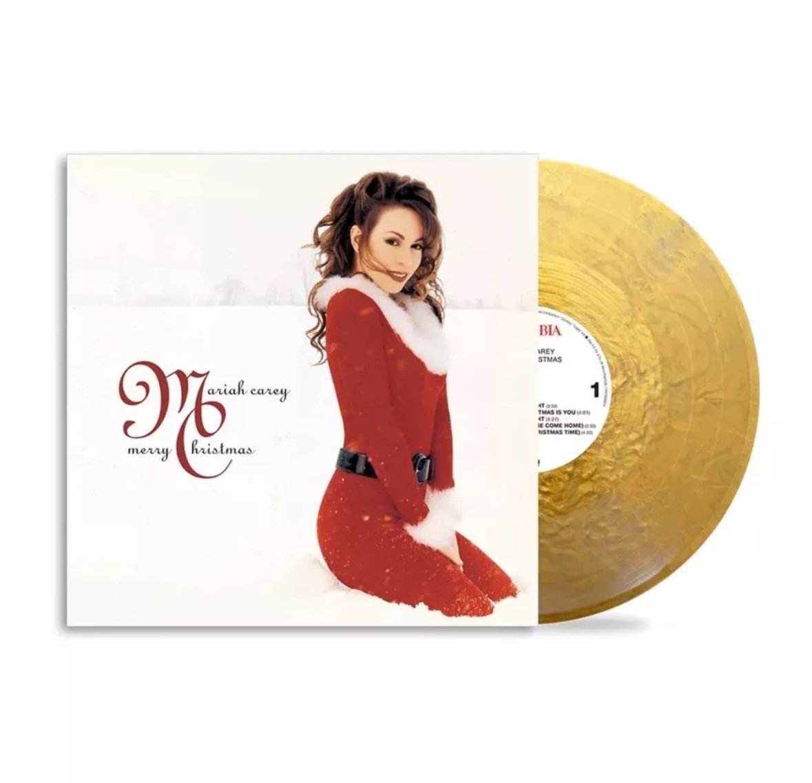 Mariah Carey Merry Christmas Vinyl - LP Spotify Gold /1000 Numbered PRE SALE