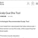 NWT Act + Acre Gua Sha Scalp Tool
