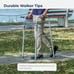 Drive Medical Deluxe Two Button Folding Walker