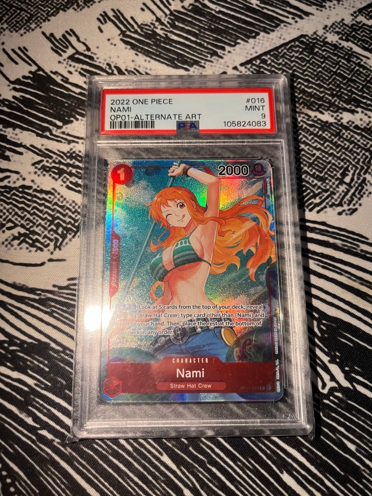 Nami Alt Art PSA 9