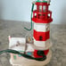Hallmark Keepsake Lighthouse Greetings Flashing Ornament 1997