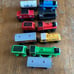 1992-94 Learning Curve Wooden Thomas Trains! Flat Magnets!