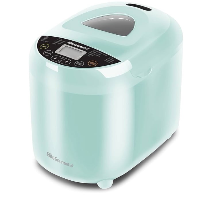 Elite Gourmet EBM8103M Programmable Bread Maker Machine 3 Loaf Sizes, 19 Menu Fu