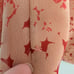 Tory Burch Coral and Red Floral Print Silk Blouse Size 6 Flowy Spring Summer Top