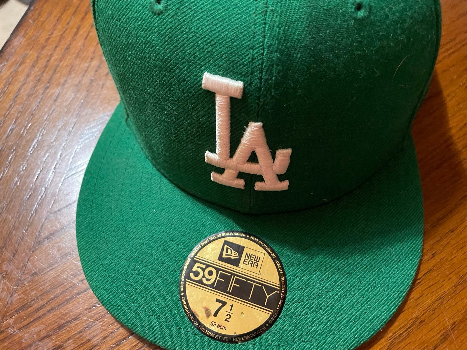 New Era 59Fifty Mens NWT 6 Los Angeles Fitted/snap Back MLB Cap! 7 1/2