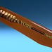 Vint & York Tudor Avant Garde Eyeglasses Frames Transparent Brown Branded Case
