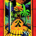 Blacklight Tapestry UV Cool Glow Hippie Stoner Room Wall Decor Grateful Dead Art