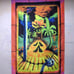 Blacklight Tapestry UV Cool Glow Hippie Stoner Room Wall Decor Grateful Dead Art