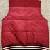 Mitchell & Ness Sz L NBA CHICAGO BULLS Button Up Puffer Vest Jacket
