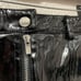 Mistress Rocks Vinyl Touch Black Patent Vegan Leather Mini Skirt Size Small