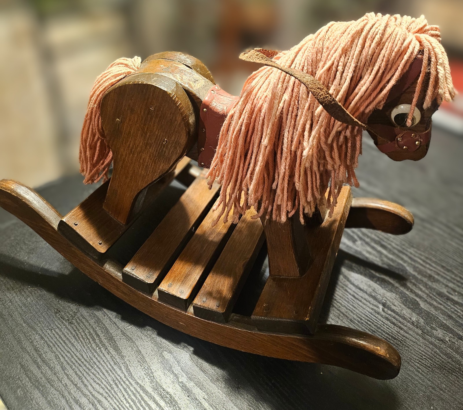 miniature rocking horse