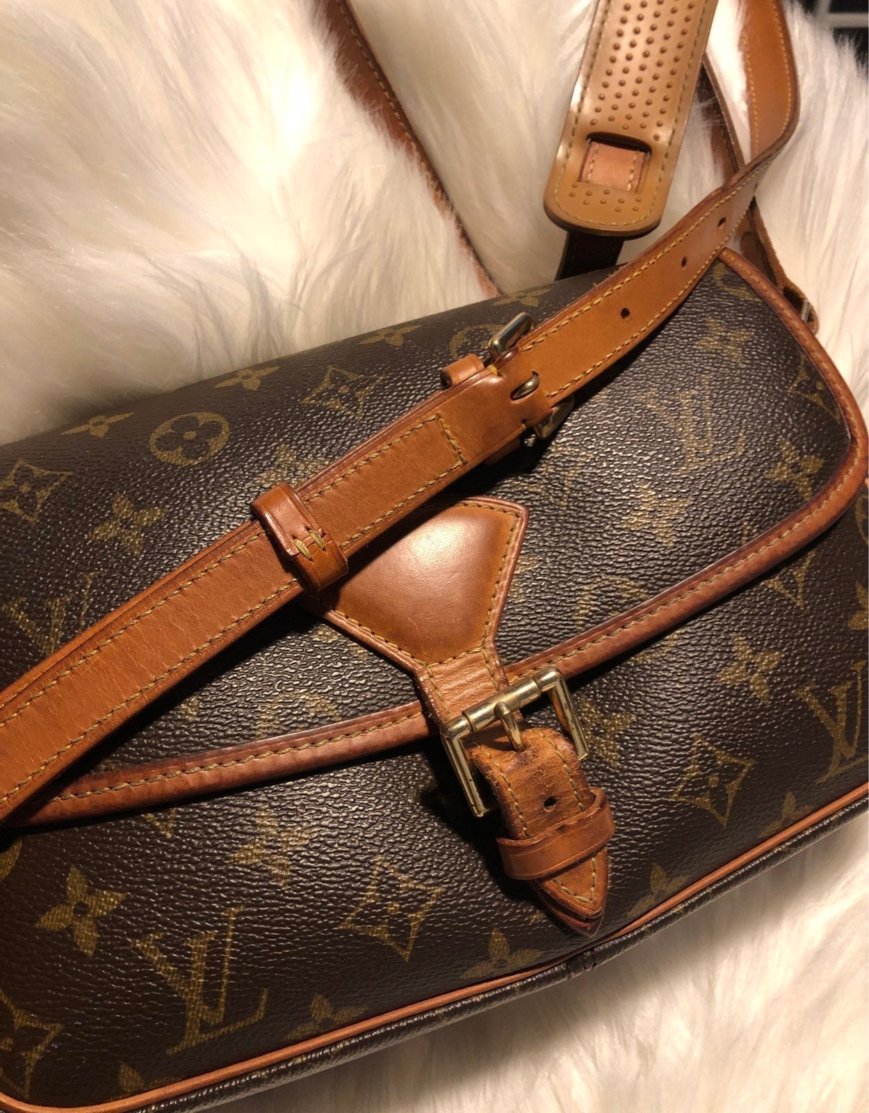 Brown LV Sologne Monogram