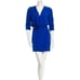 Diane Von Furstenberg Three Quarter Sleeve Silk Mini Dress