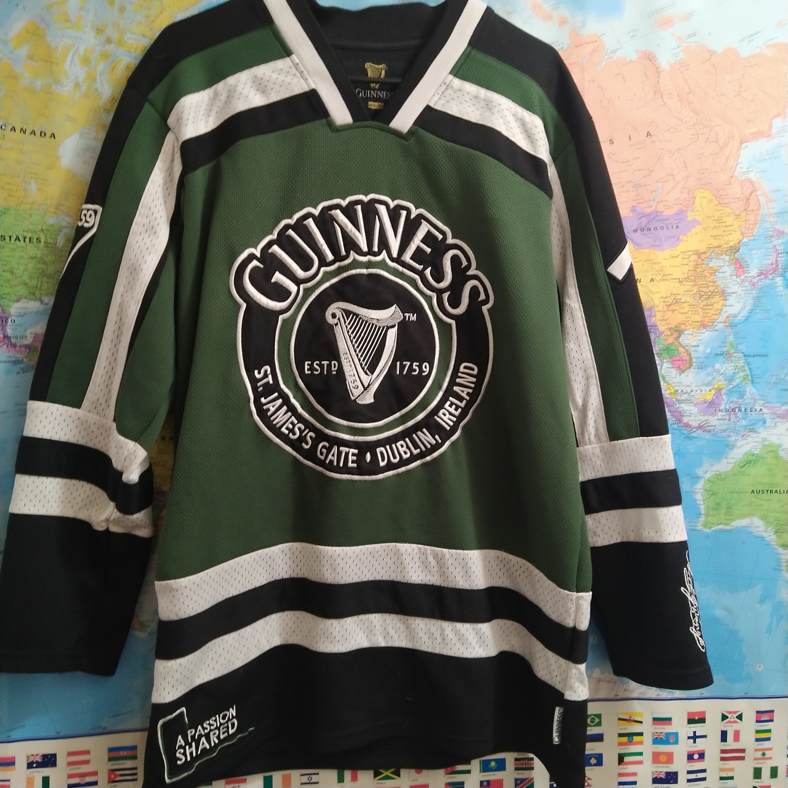 Guinness Hockey Style Jersey