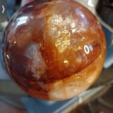 Fire quartz Sphere