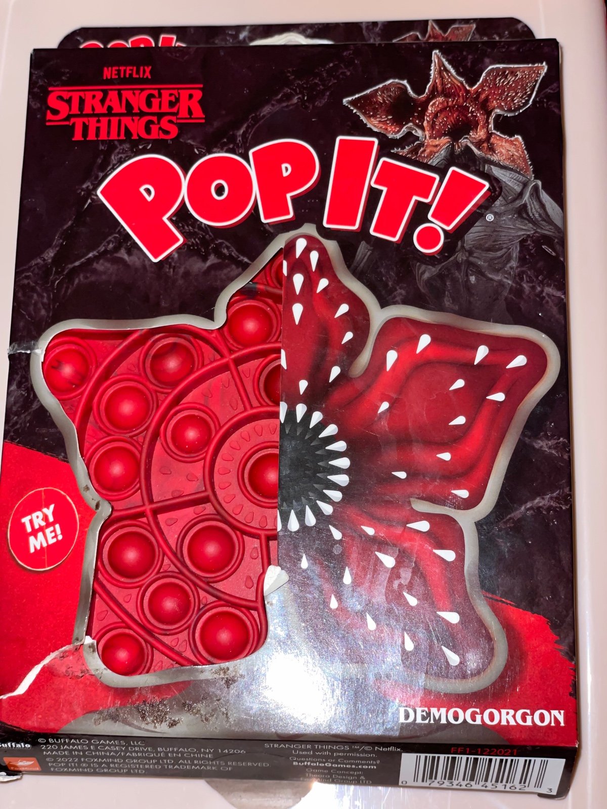 Stranger things pop it