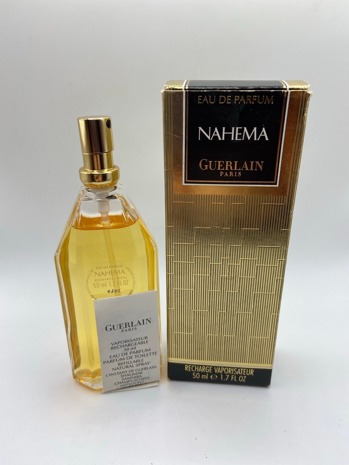 Guerlain Nahema 1.7 Fl. Oz refill eau de parfum vintage rare