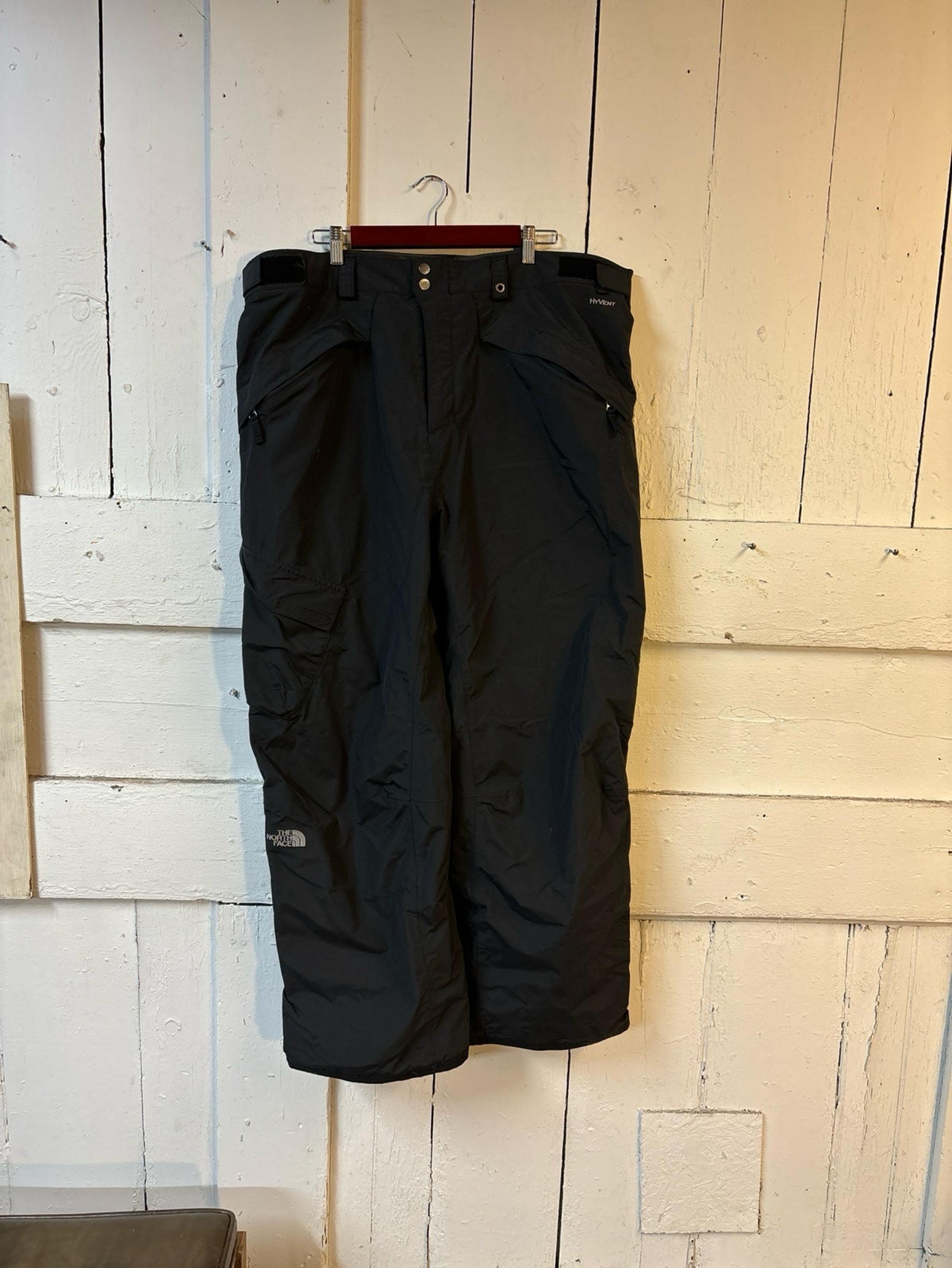 north face snow pants XXL black - men’s