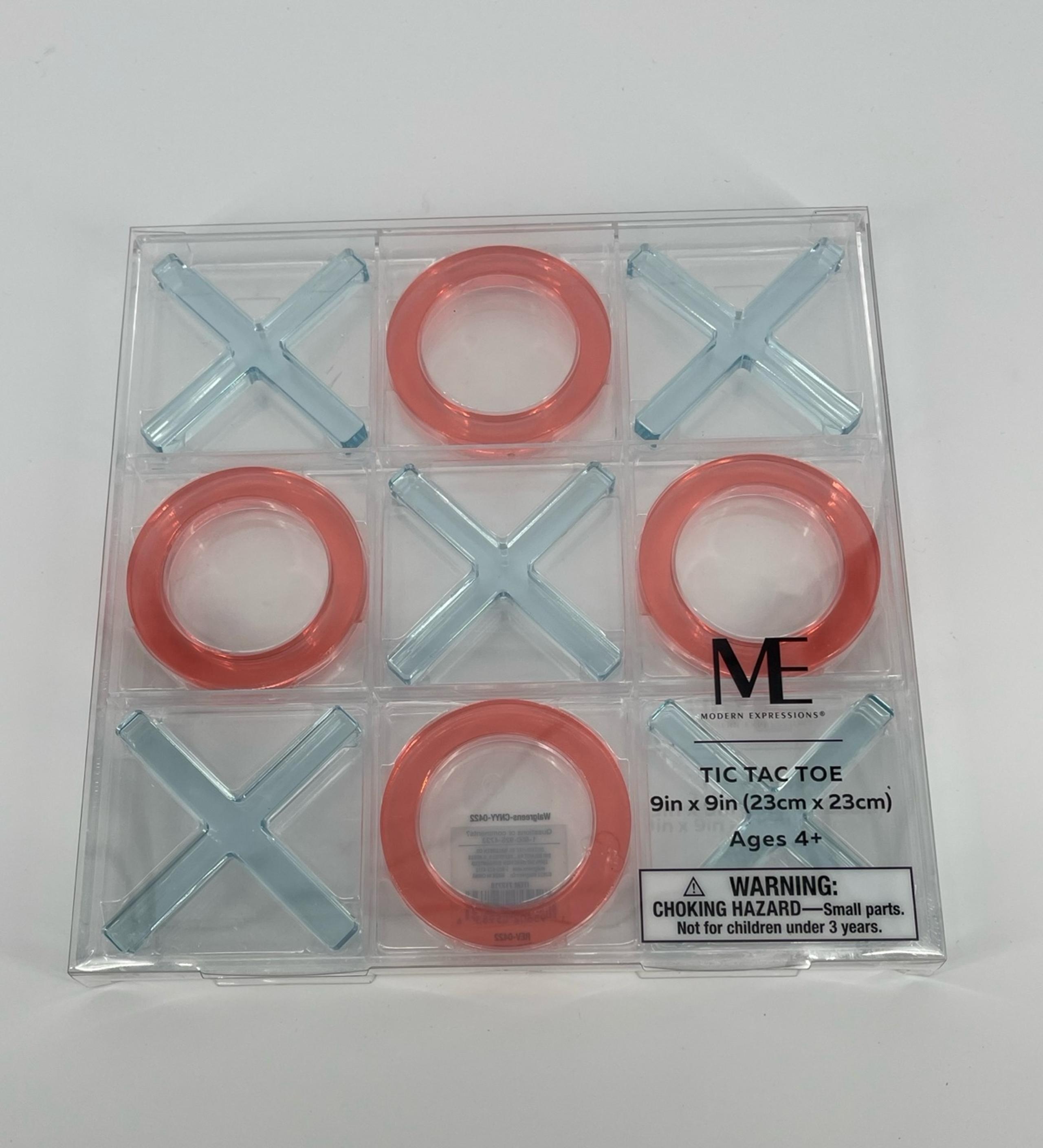 Tic Tac Toe board games for the whole family very fun made of plastic, brand new
