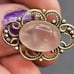 VTG STERLING SILVER GEMSTONE RING. #835