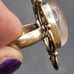 VTG STERLING SILVER GEMSTONE RING. #835