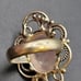 VTG STERLING SILVER GEMSTONE RING. #835