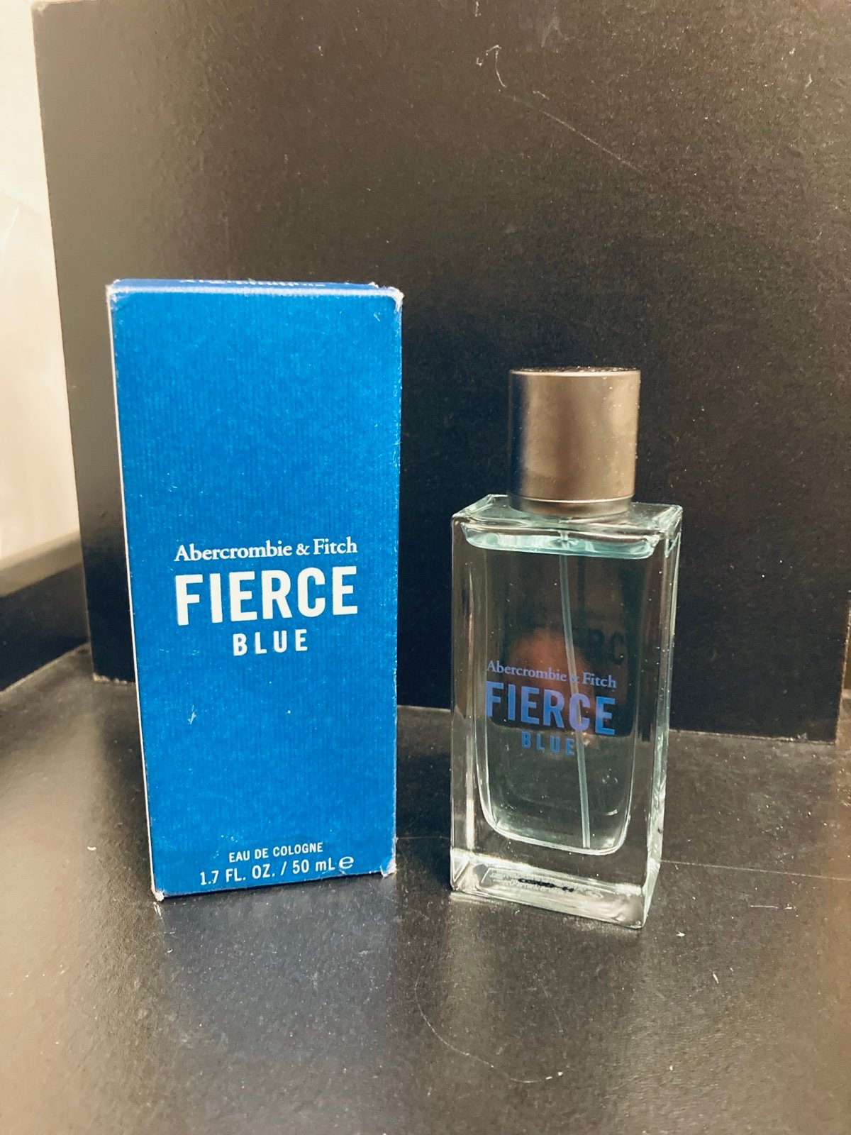 Abercrombie and Fitch Fierce BLUE Cologne Rare Discontinued 1.7 oz 50ml