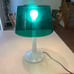 Vintage Gilbert Softlite Mushroom Desk Table Lamp Light Plastic Retro MCM Rare