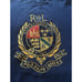 Polo Ralph Lauren Sweatshirt Mens 2XLT Blue Pullover Big Logo Embroidered Crest