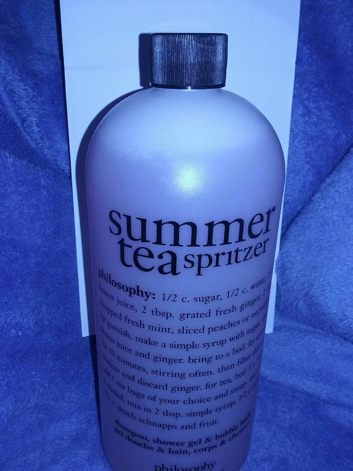 Philosophy Summer tea spritzer
