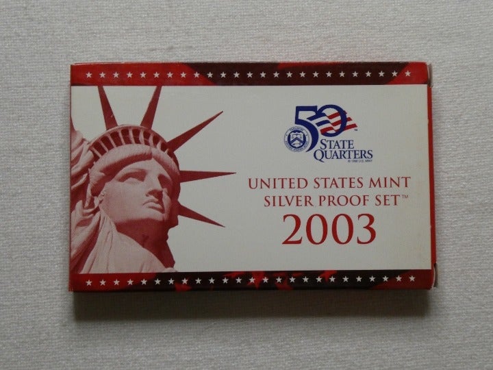 2003 U.S Mint Silver Proof Set with COA
