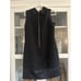 Simply Vera Wang Dress Womens Size 12 Sleeveless Satin Trim Zip High Neck Shift