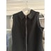Simply Vera Wang Dress Womens Size 12 Sleeveless Satin Trim Zip High Neck Shift