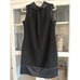 Simply Vera Wang Dress Womens Size 12 Sleeveless Satin Trim Zip High Neck Shift
