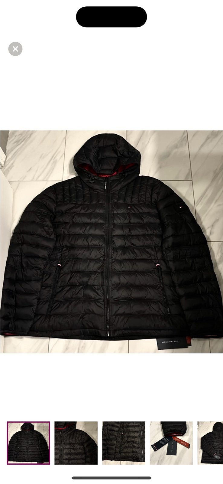 Men’s Tommy Hilfiger Lightweight Puffer Jacket